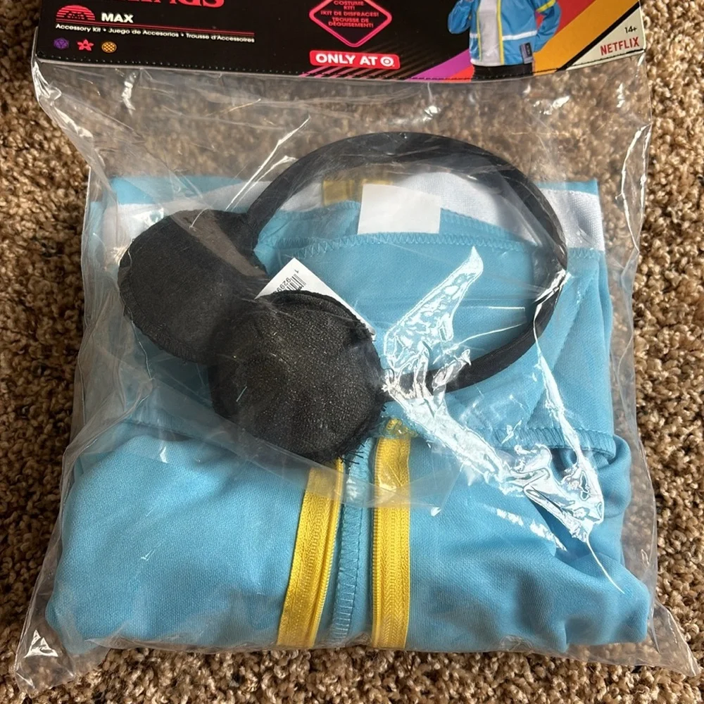 Stranger Things Max Costume Kit Girls XL 14-16 Halloween Cosplay Netflix